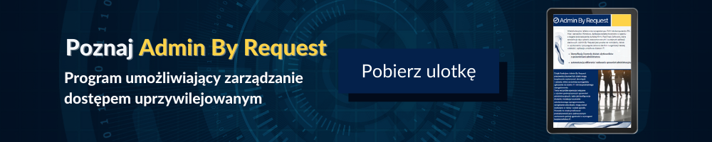 Ulotka Admin By Request