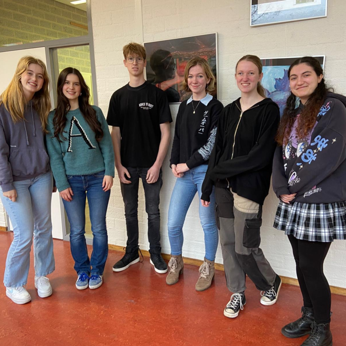 Het Willibrord Gymnasium exposeert: Vallende sterren