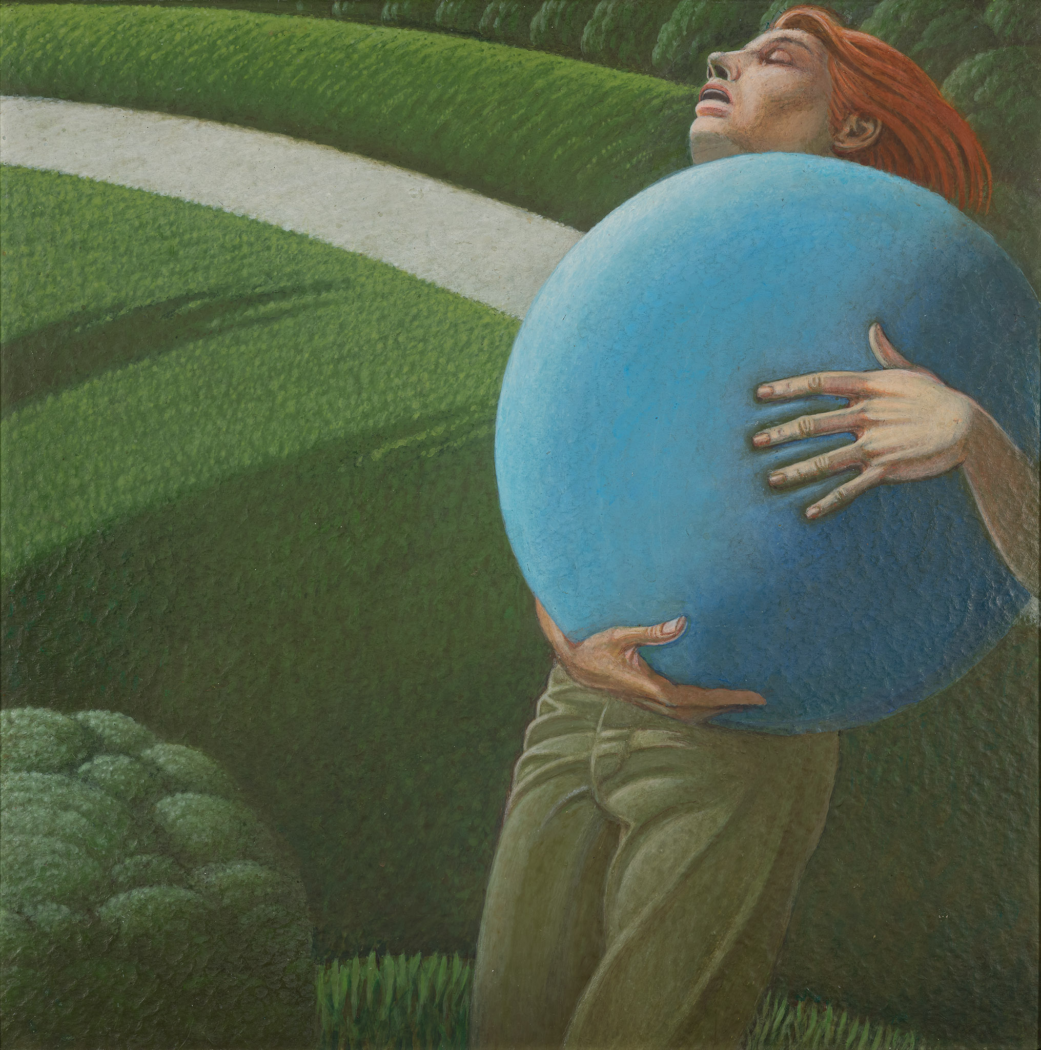 Friso Wiegersma, De Blauwe bal