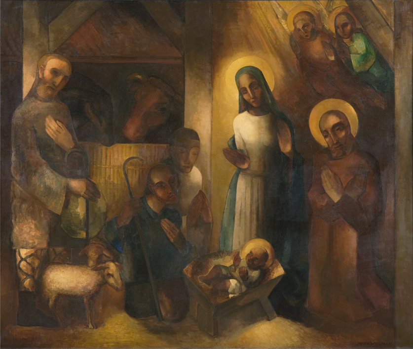 Matthieu Wiegman, Kerstnacht, collectie De Wieger