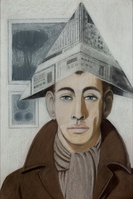 Friso Wiegersma, zelfportret, collectie De Wieger