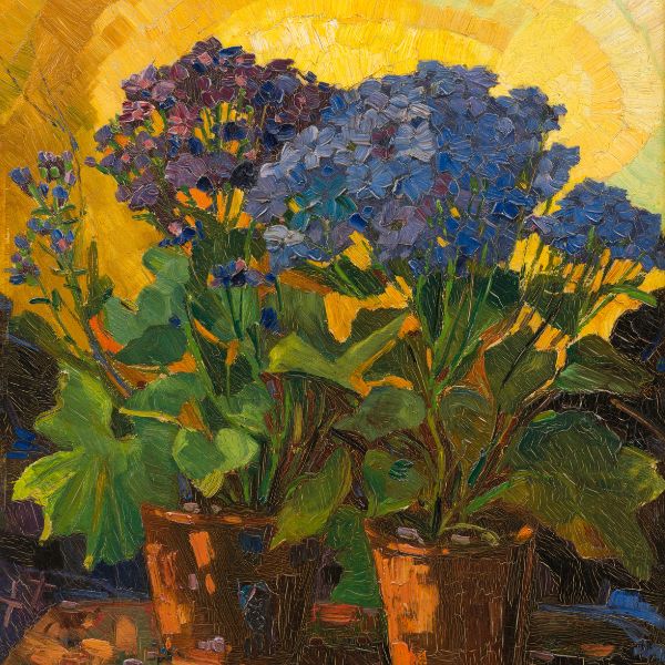 Jan Kruijsen, Hortensia's, collectie Jan Geerts